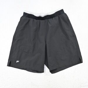 Fabletics Gym Shorts Mens Size XS XSMALL 7" Black Performance Stretch W/ Pockets